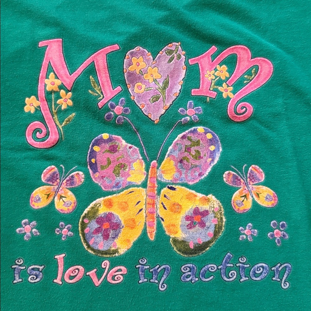 90’s “Mom Is Love” Vintage T-Shirt - Picture 2 of 9